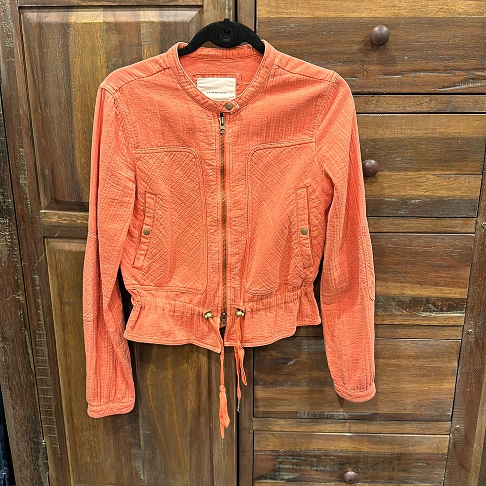 Anthropologie Lightweight Cotton Jacket